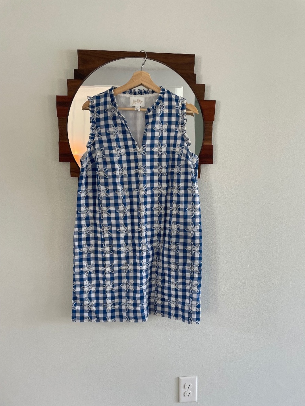 Lilly Pulitzer Kavalla Popover Dress- MEDIUM